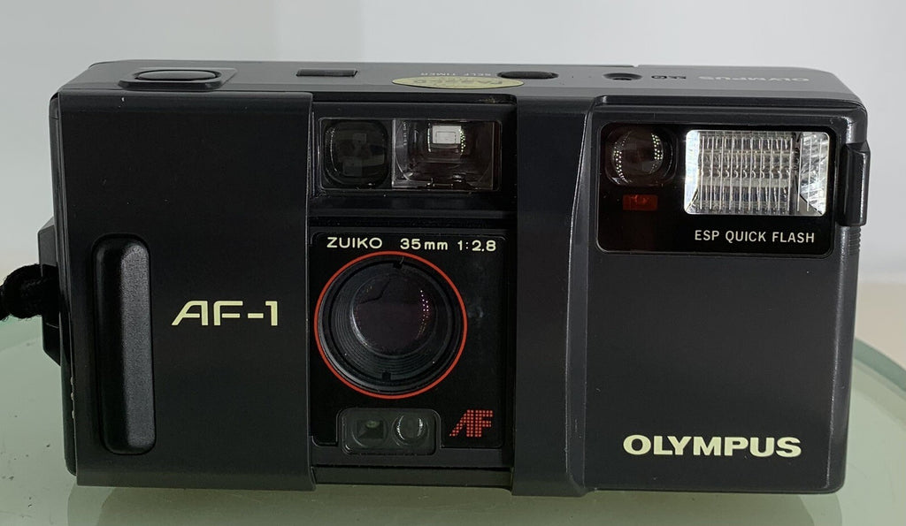 Olympus AF-1 35mm Compact Point & Shoot Film Camera - 35mm f/2.8 Sharp Lens #1501