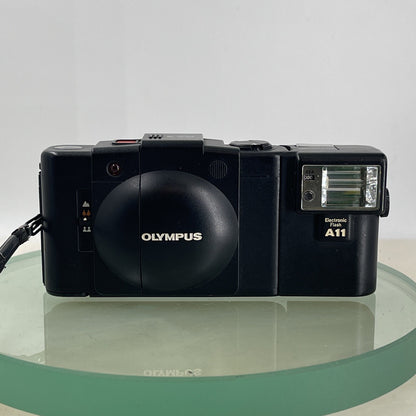 OLYMPUS XA2 Electronic Flash A11 D.ZUIKO 35mm f3.5 TESTED  POINT & SHOOT CAMERA2