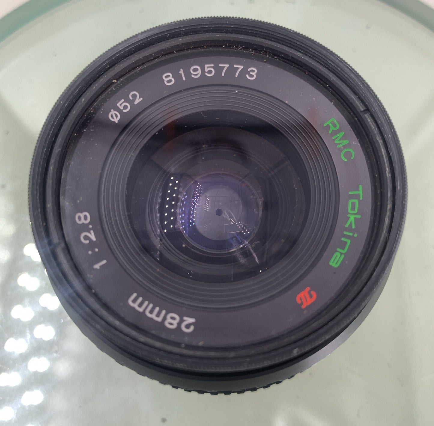 TOKINA RMC Wide-Auto Lens 28mm f/2.8 BLACK PERFECTLY WORKING TESTED - 5301