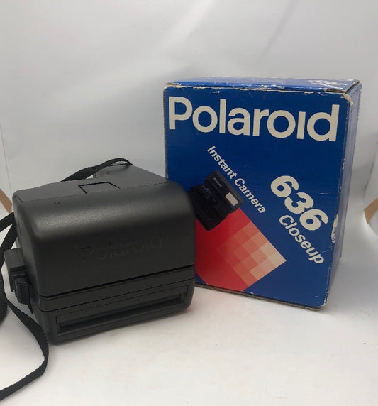 Vintage Polaroid 636 Closeup Instant film camera Tested Working Vintage Retro 0
