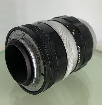 Nikon 135mm F/3.5 NIKKOR-Q Auto Pre-AI Nippon Kogaku Japan Manual Focus Lens 1834