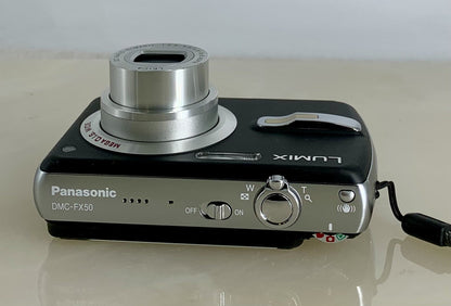 Panasonic Lumix Dmc-Fx50 Compact Digital Camera 21.9x Zoom+Charger+Case+Tested6