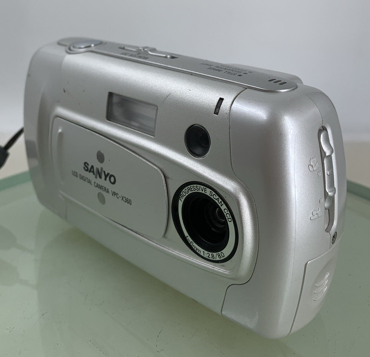 Sanyo VPC-X360 Digital Camera 1.3Mpx Japan +BOX+WIRE+CHARGER+ WIRES TESTED - 4432