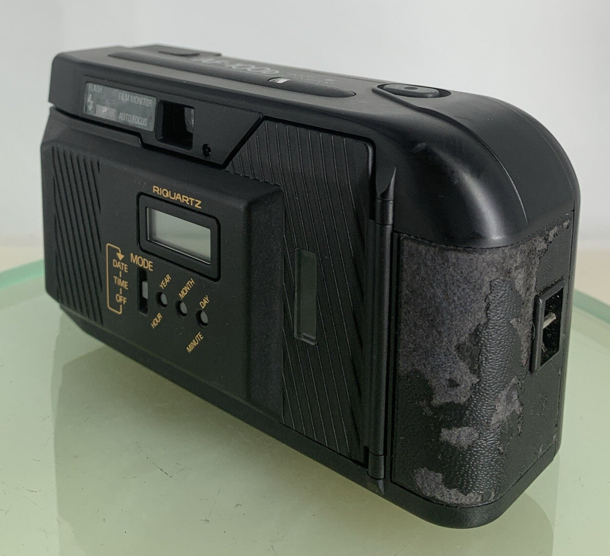 Ricoh AF100D 35mm Point and Shoot FILM COMPACT CAMERA BLACK TESTED - 7316