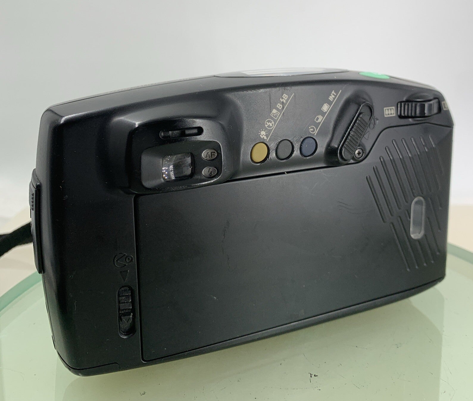 Pentax Zoom 105 SUPER BLACK POINT AND SHOOT FILM CAMERA TESTED - 7324