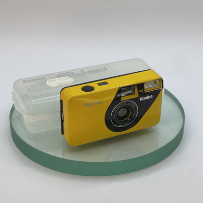Konica EU Mini 35mm Point And Shoot compact film camera TESTED 3700