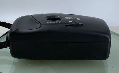 Panorama Wide Pic 35mm Film Point and Shoot Camera BLACK + COVER - TESTED - 8827