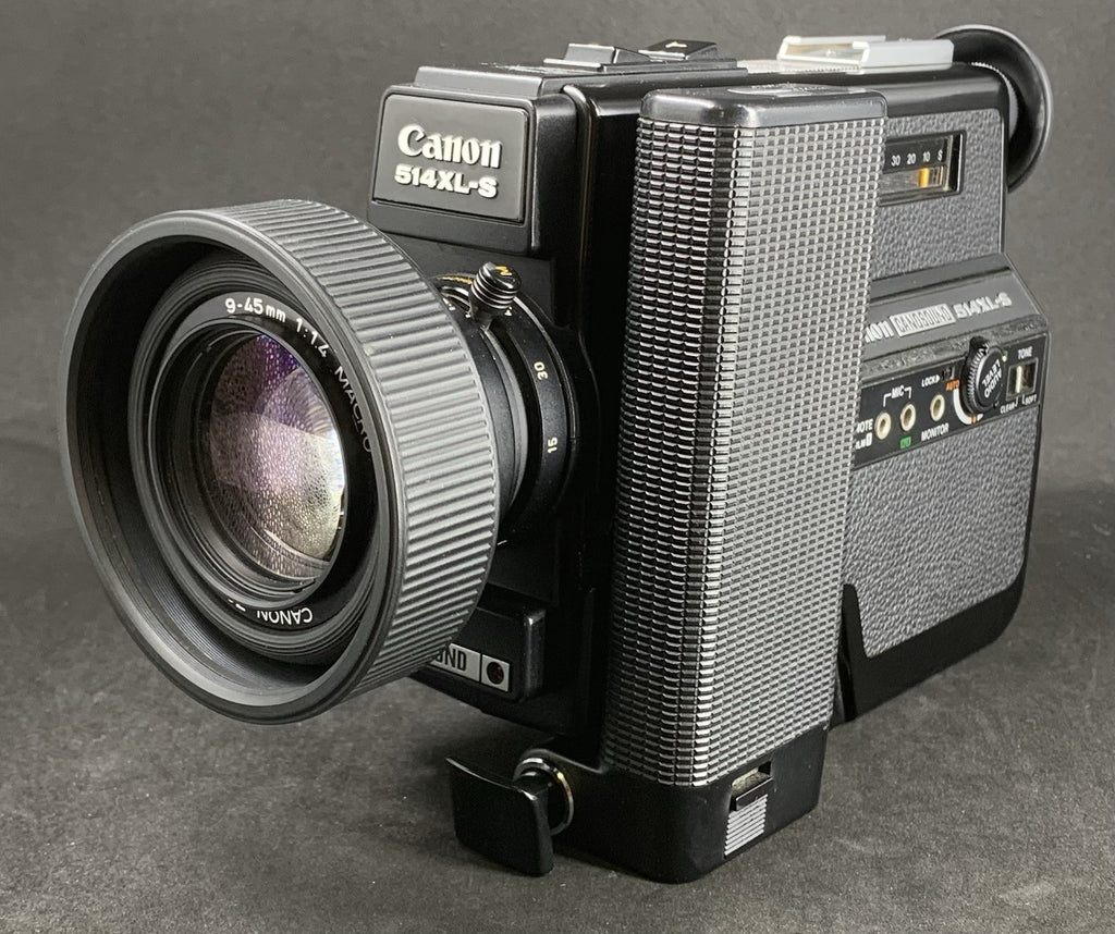 Canon Canosound 514 XL-S Super 8 Cine Film Camera FILM TESTED WORKING + BOX3