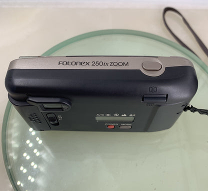 Fujifilm Fotonex 250ix Zoom Compact Film Camera WITH COVER TESTED - 8414