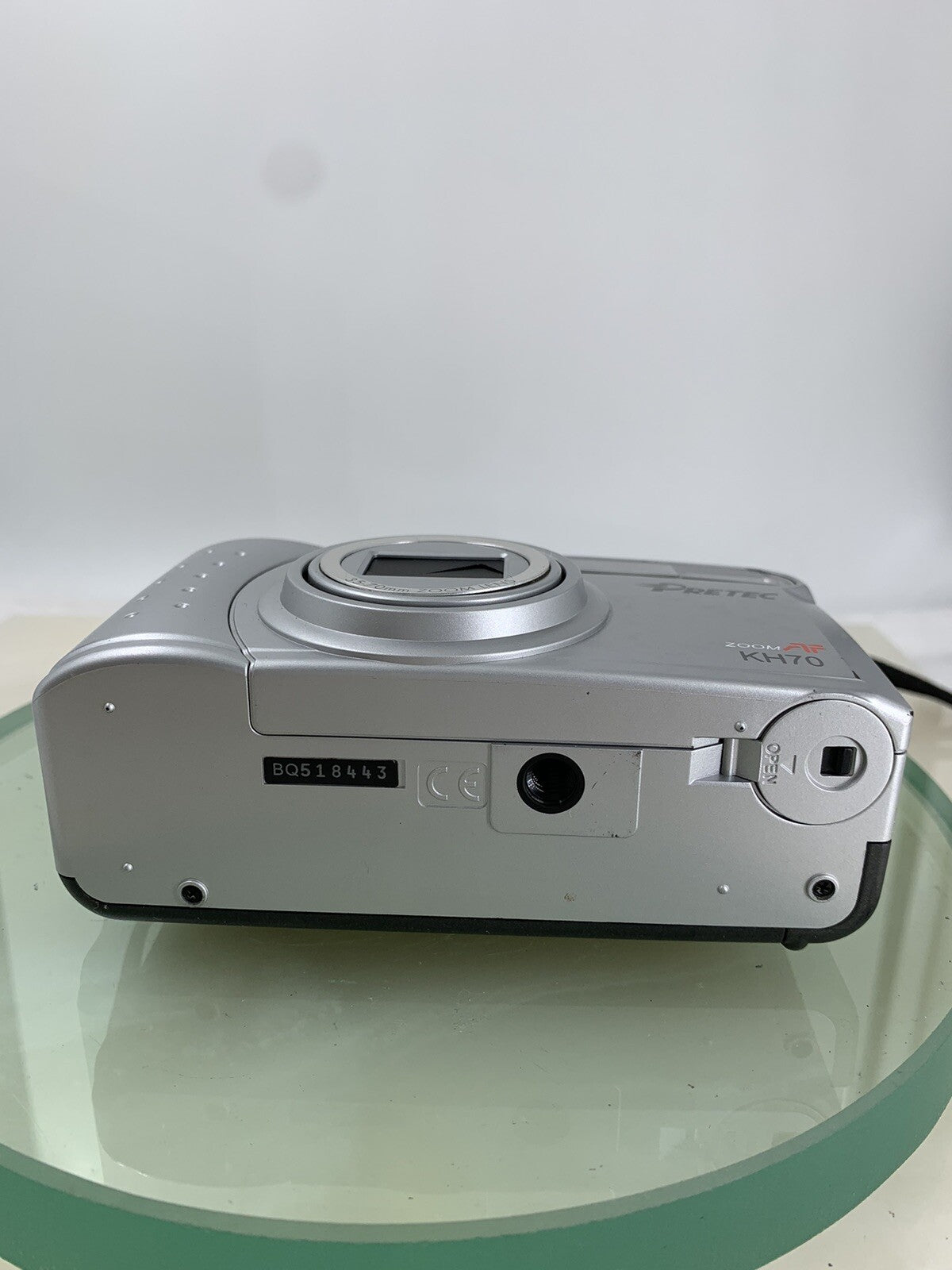 PRETEC ZOOM AF KH70 POINT AND SHOOT SILVER FILM CAMERA 35.70MM LENS TESTED- 7877