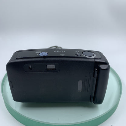 Ricoh AF-77 35mm Compact Retro Film Camera w/Flash Auto Focus TESTED#VGC#9214