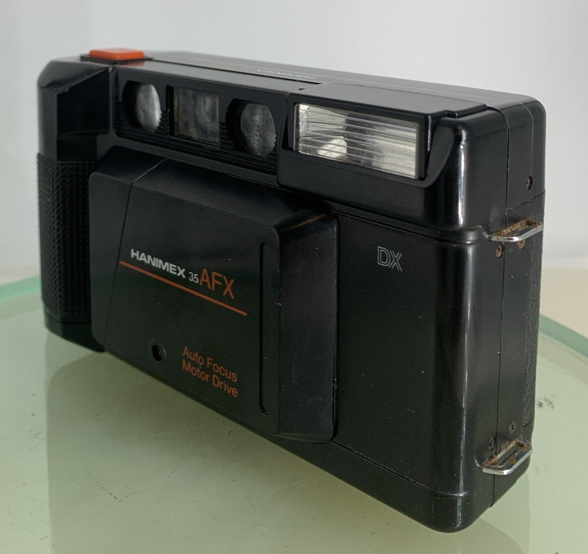 HANIMEX 35AFX BLACK POINT AND SHOOT FILM CAMERA GOOD CONDITION TESTED - 8342