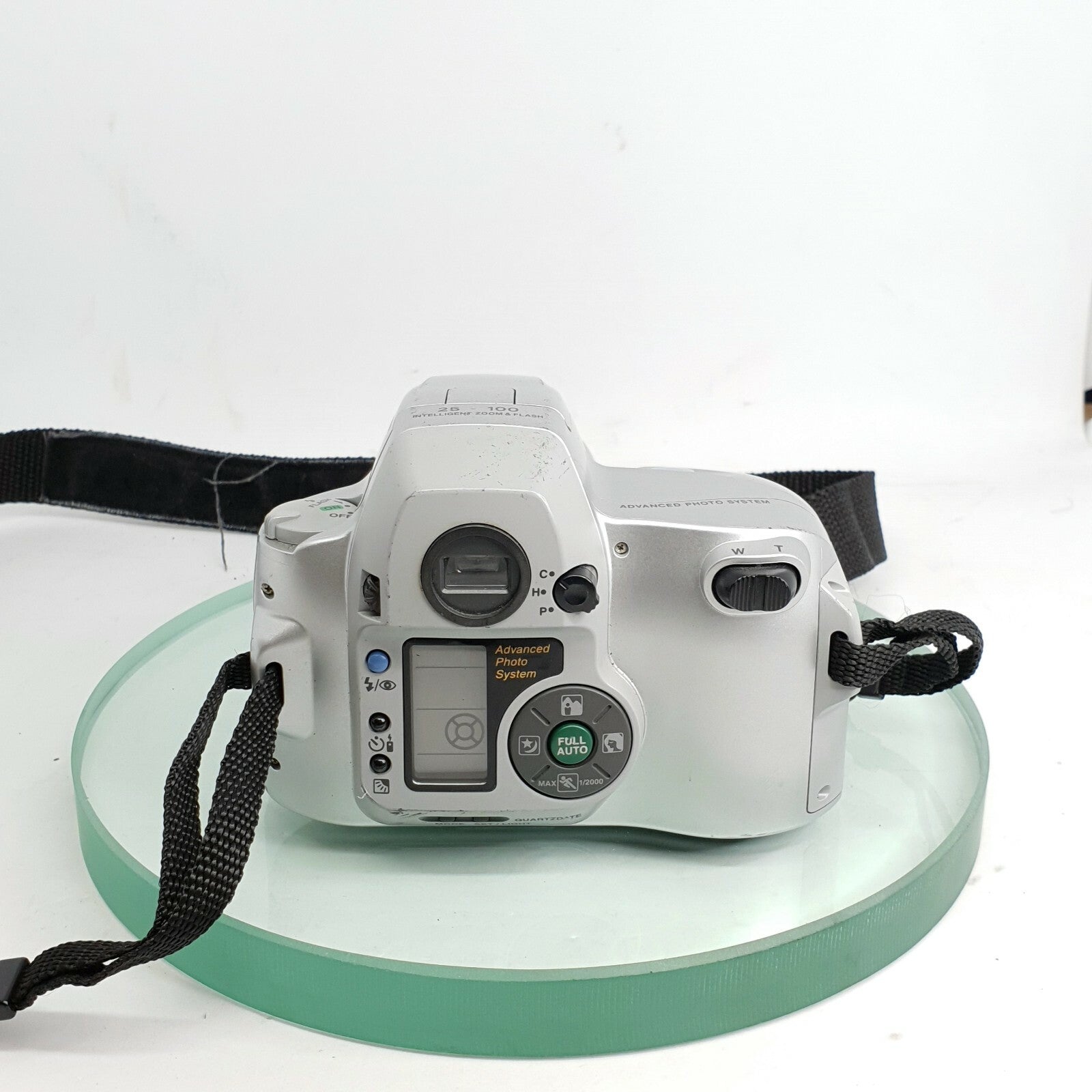 OLYMPUS CENTURION S QTZ DATE~PANORAMA APS FILM BRIDGE CAMERA~25100MM LENS #9653