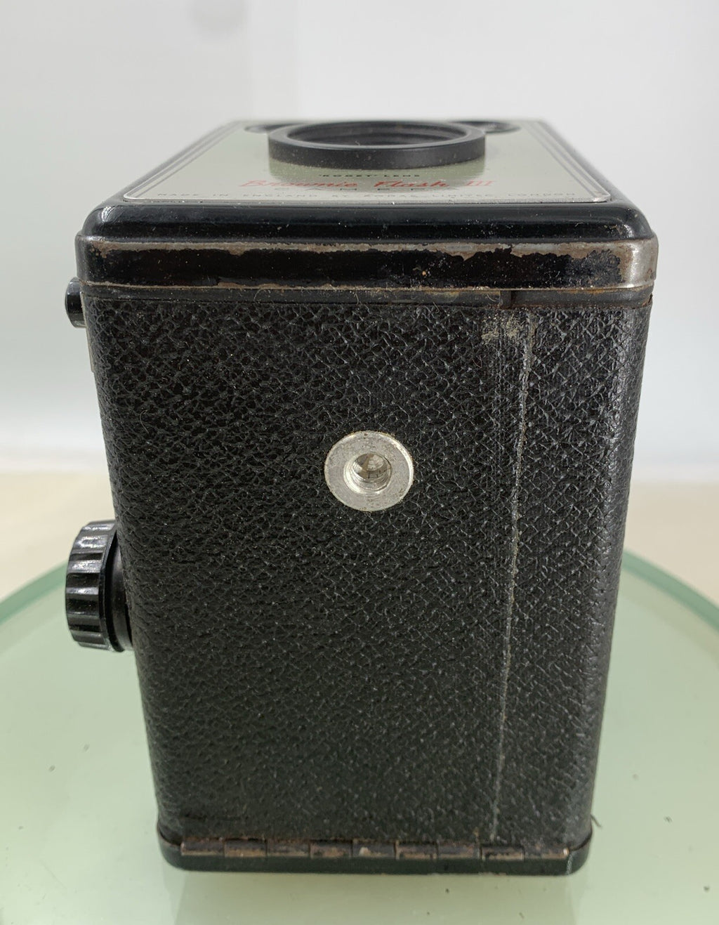 KODAK VINTAGE BROWNIE FLASH 3 CAMERA WITH COVER TESTED - 4678