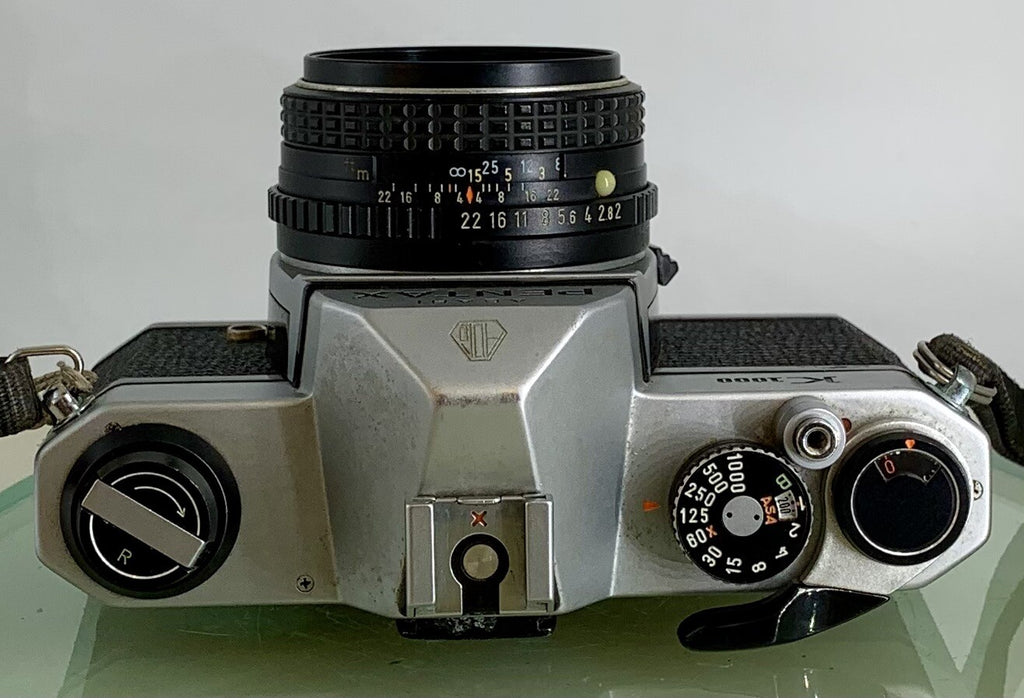 Pentax K1000 35mm SLR Film Camera+SMC Pentax-M 50mm F2 Lens TESTED METER WORK1607