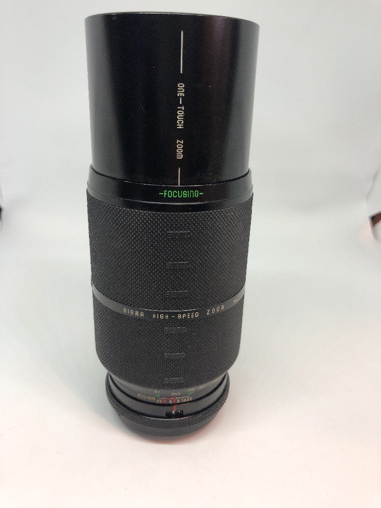 Soligor Tele-Auto Universal Zoom Lens 200mm 1:3.5 M42 Mount  Pentax Fit 4