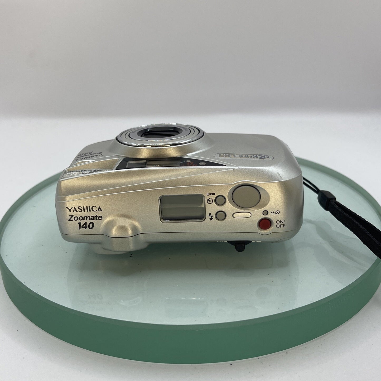 Kyocera Yashica Zoomate 140 Limited Edition Film Camera+Original Case TESTED#1875