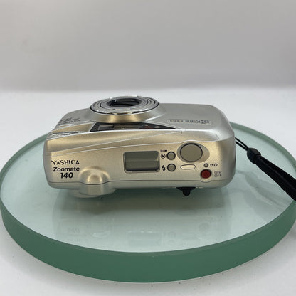 Kyocera Yashica Zoomate 140 Limited Edition Film Camera+Original Case TESTED#1875