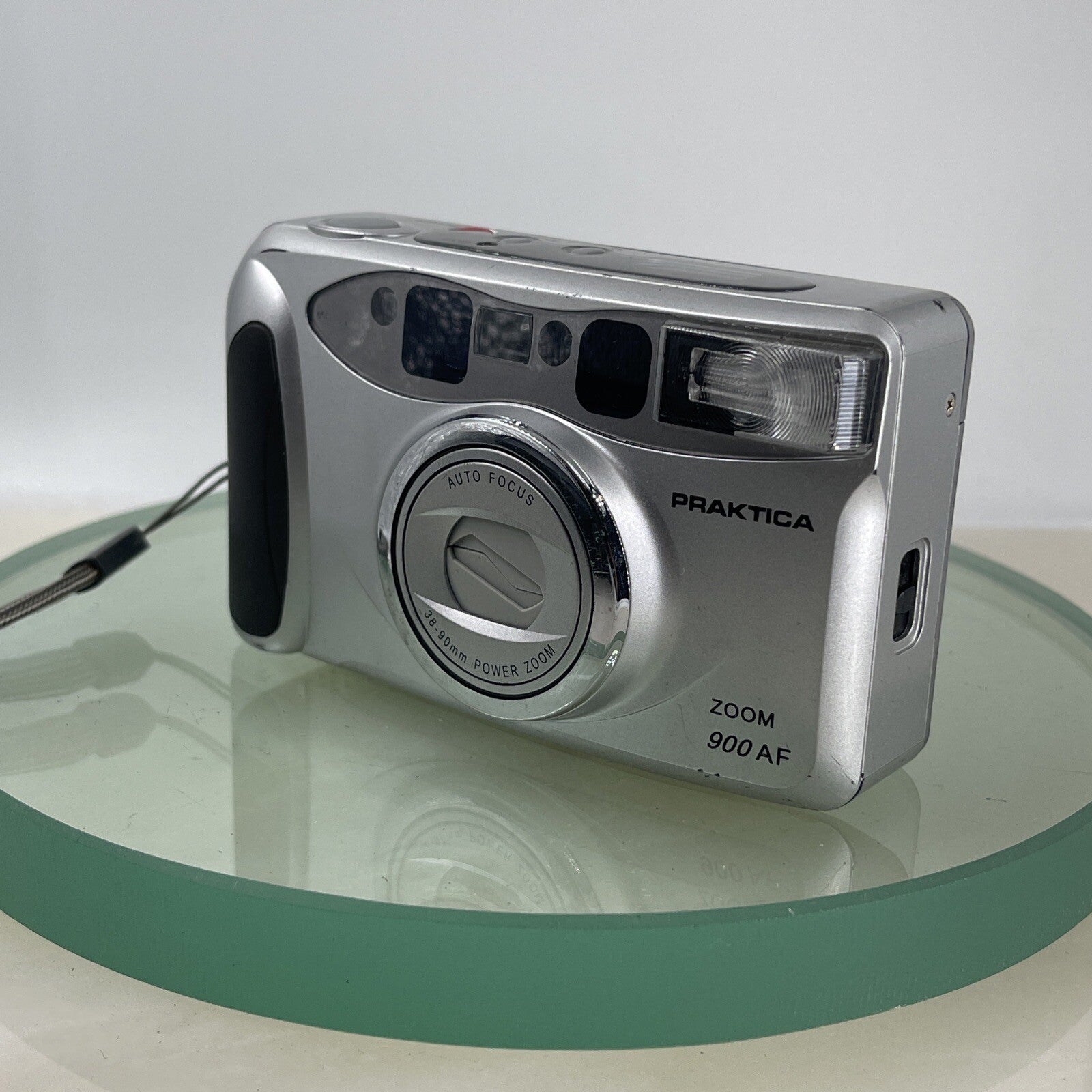 Praktica Zoom 900 AF Praktica 38-90mm Power Zoom Lens Full Working With Case#3702