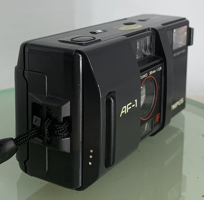 Olympus AF-1 35mm Compact Point & Shoot Film Camera - 35mm f/2.8 Sharp Lens #1502