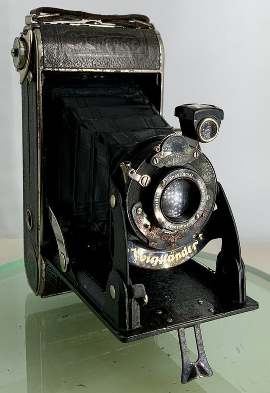 Voigtlander Bessa Anastigmat Voigtar 1:6.3 Lens Braunschweig Folding Film Camera0