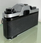 SERVICED Olympus OM10 35mm SLR Film Camera + 28mm f2.5 Tamron  Lens + Adapter1994