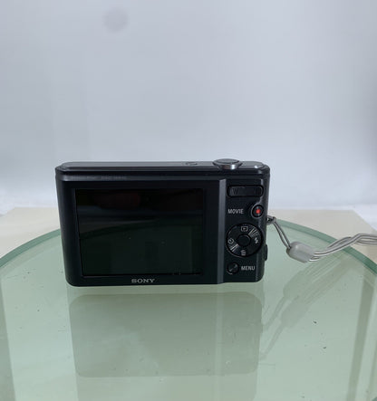 Sony Cyber-shot DSC-W810 Digital Camera BLACK+WIRE+CHARGER+COVER TESTED - 5854
