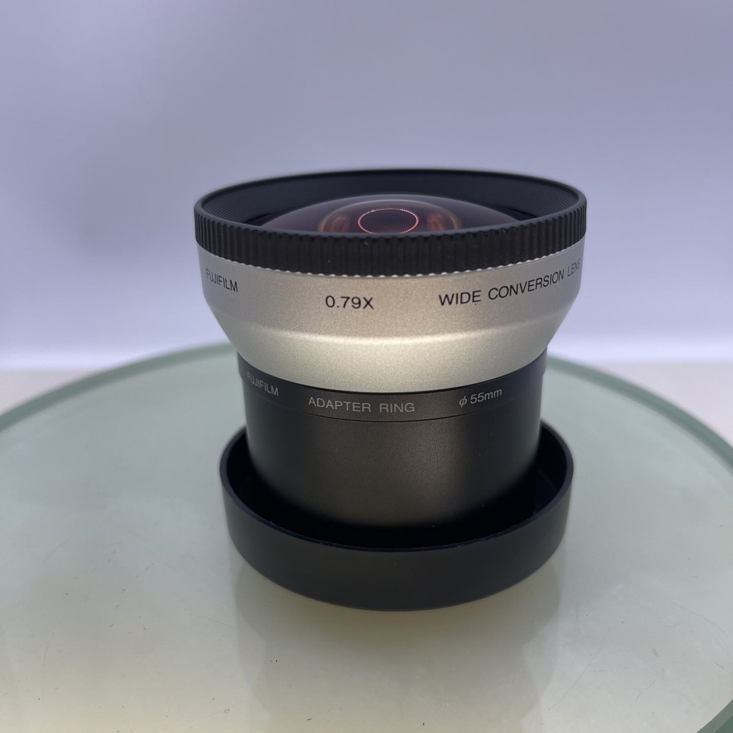 Fujifilm FinePix 0.79x Wide Conversion Lens+Fujifilm Adapter Ring 55mm EXC++5846