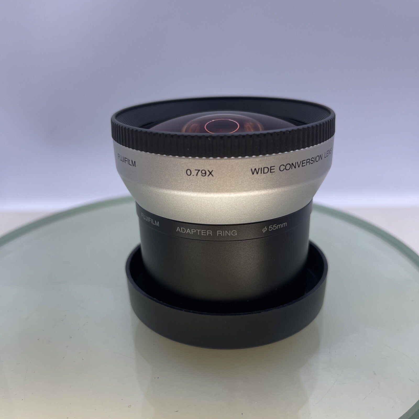 Fujifilm FinePix 0.79x Wide Conversion Lens+Fujifilm Adapter Ring 55mm EXC++5846