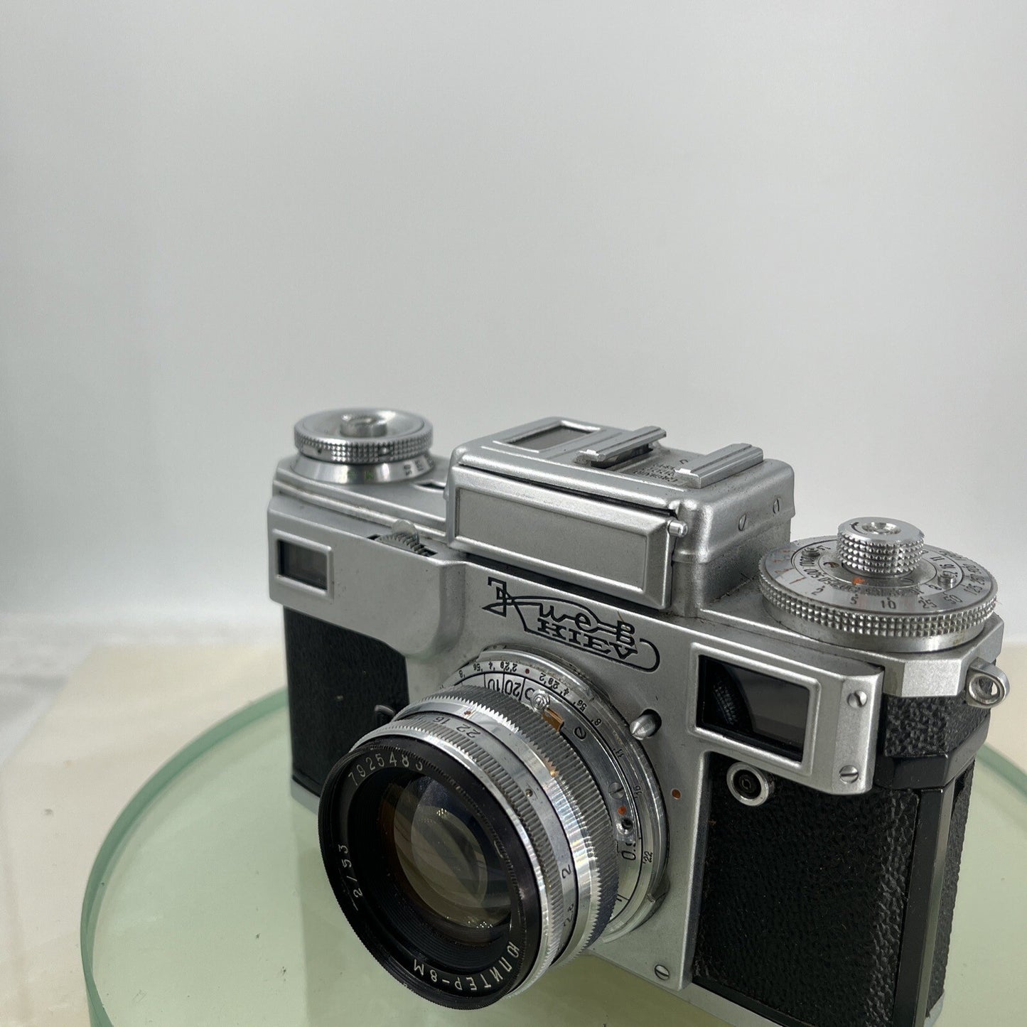 Kiev-IIIa KIEV-3 Russian USSR 35mm Camera Jupiter-8m 50mm f/2 Lens  tested #4543