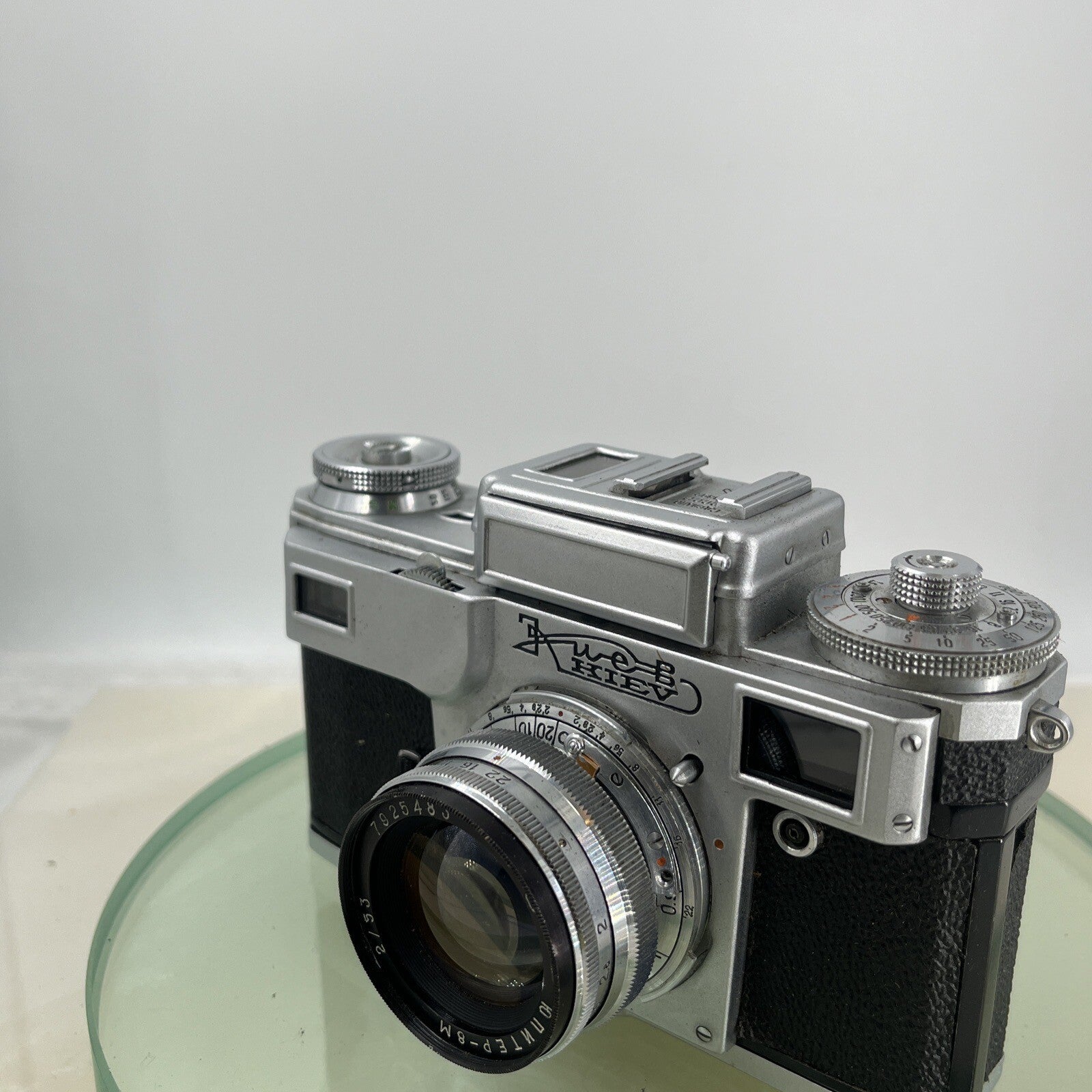 Kiev-IIIa KIEV-3 Russian USSR 35mm Camera Jupiter-8m 50mm f/2 Lens  tested #4543