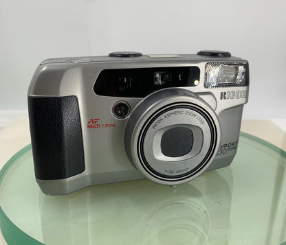 Ricoh MYPORT 330 Super- 35mm Compact Vintage Film Camera & Case Tested - 7930