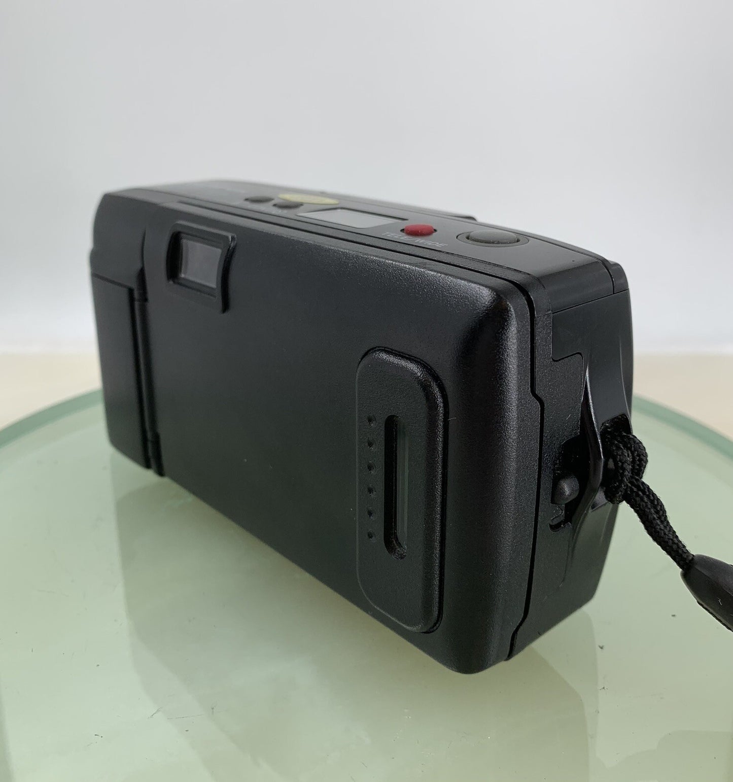 Olympus AF-1 TWIN BLACK POINT AND SHOOT FILM CAMERA 35MM 70MM LENS TESTED - 8342