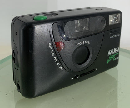 Halina Vision C-XMS 35mm Film Point and Shoot Camera NO BATTERY - TESTED - 7280
