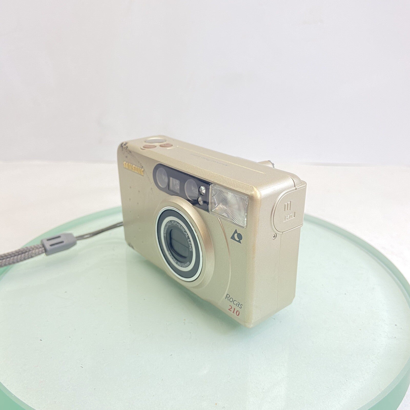 Vintage Samsung Rocas 210 APS Compact Camera with Zoom lens 28-56mm + Case #82