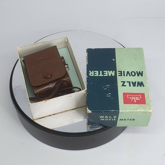 Vintage Walz EV LV Polaroid Photo Picture Camera Light Exposure Meter w/ Case0