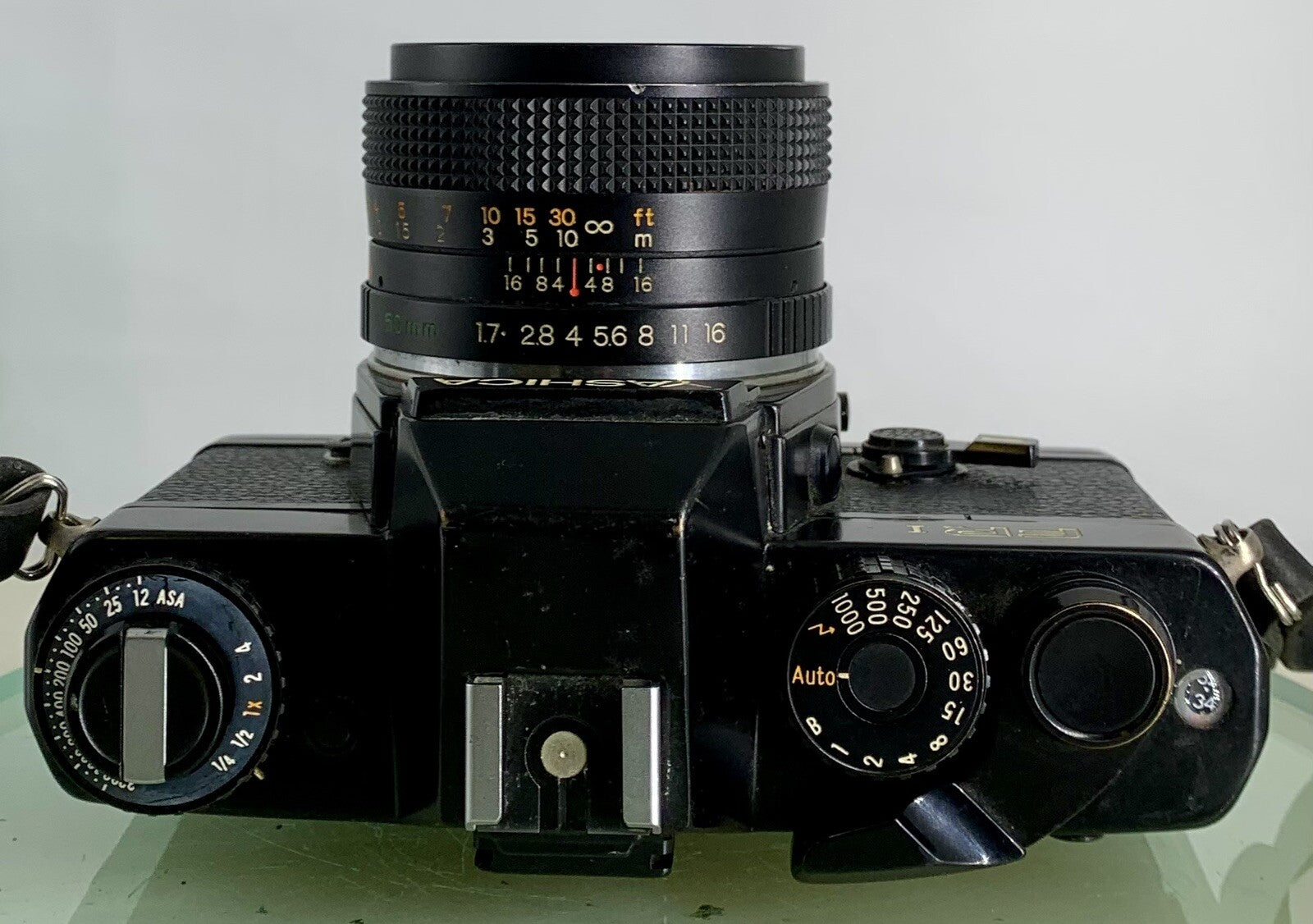 Yashica FR-I Tested Works Self Timer Non Responsive+ML 50mm 1:1.7 Lens+Manual3487