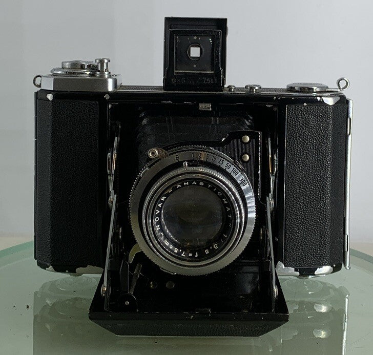 Zeiss Ikon Ikonta 521/16 Vintage 1948 German Folding Viewfinder Camera tested2421