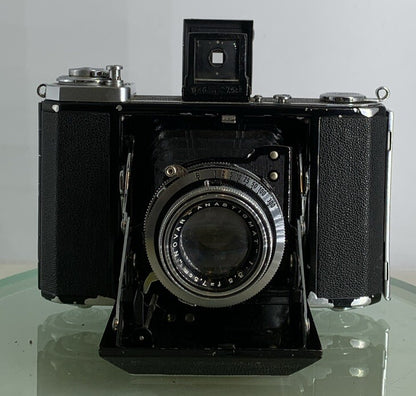 Zeiss Ikon Ikonta 521/16 Vintage 1948 German Folding Viewfinder Camera tested2421