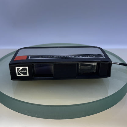 Kodak Instamatic 130 Camera With Original Kodak Leather Case - Vintage #5836