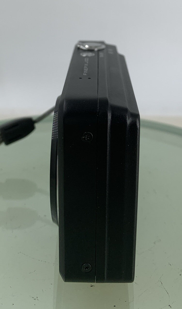 Fujifilm DIGITAL CAMERA FinePix J100 10.0MP BLACK+CHARGER+COVER TESTED - 3533