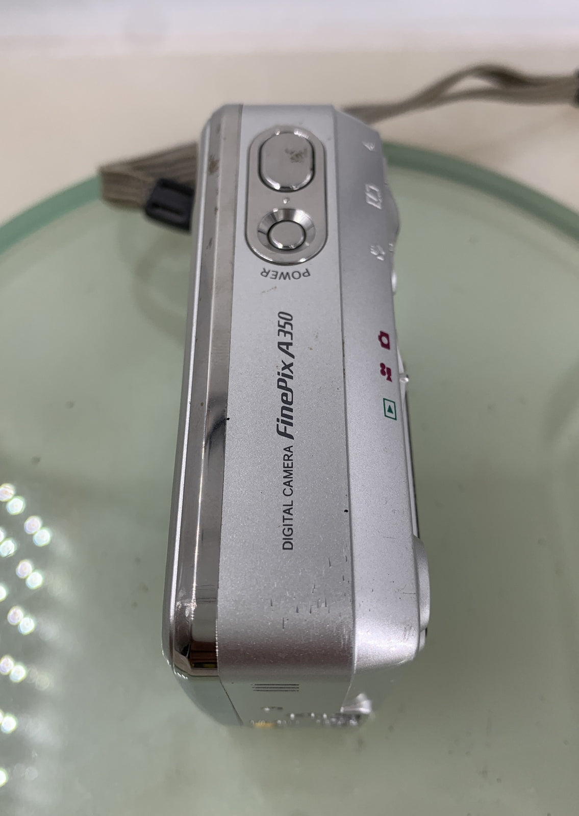 Fujifilm FinePix A350 5.2 Mega Pixel Digital Camera SILVER - TESTED - 8843