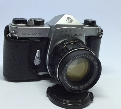 Asahi PENTAX SPOTMATIC SP 35mm SLR Film Camera + Super-Takumar 55mm/1:2 *TESTED*1