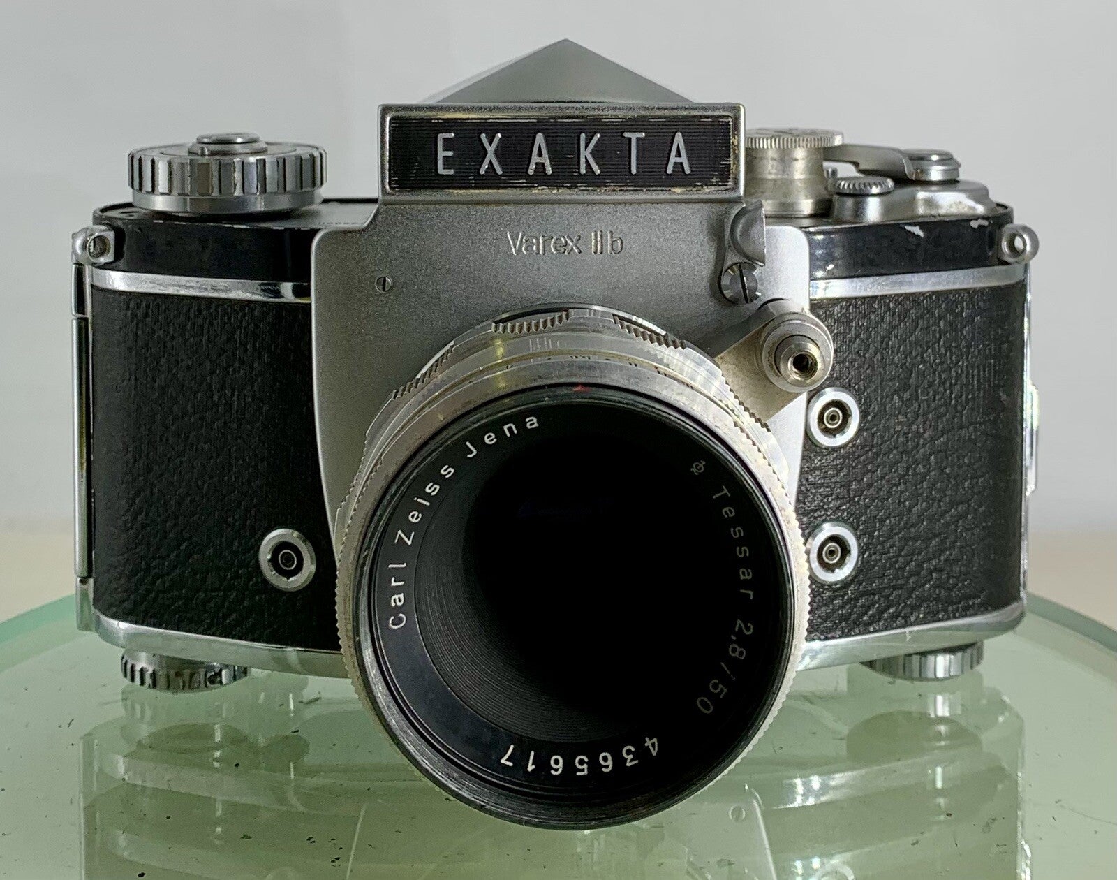 Exakta Varex II B 35mm Camera Carl Zeiss Jena Tessar 2,8 50mm  - Tested #311