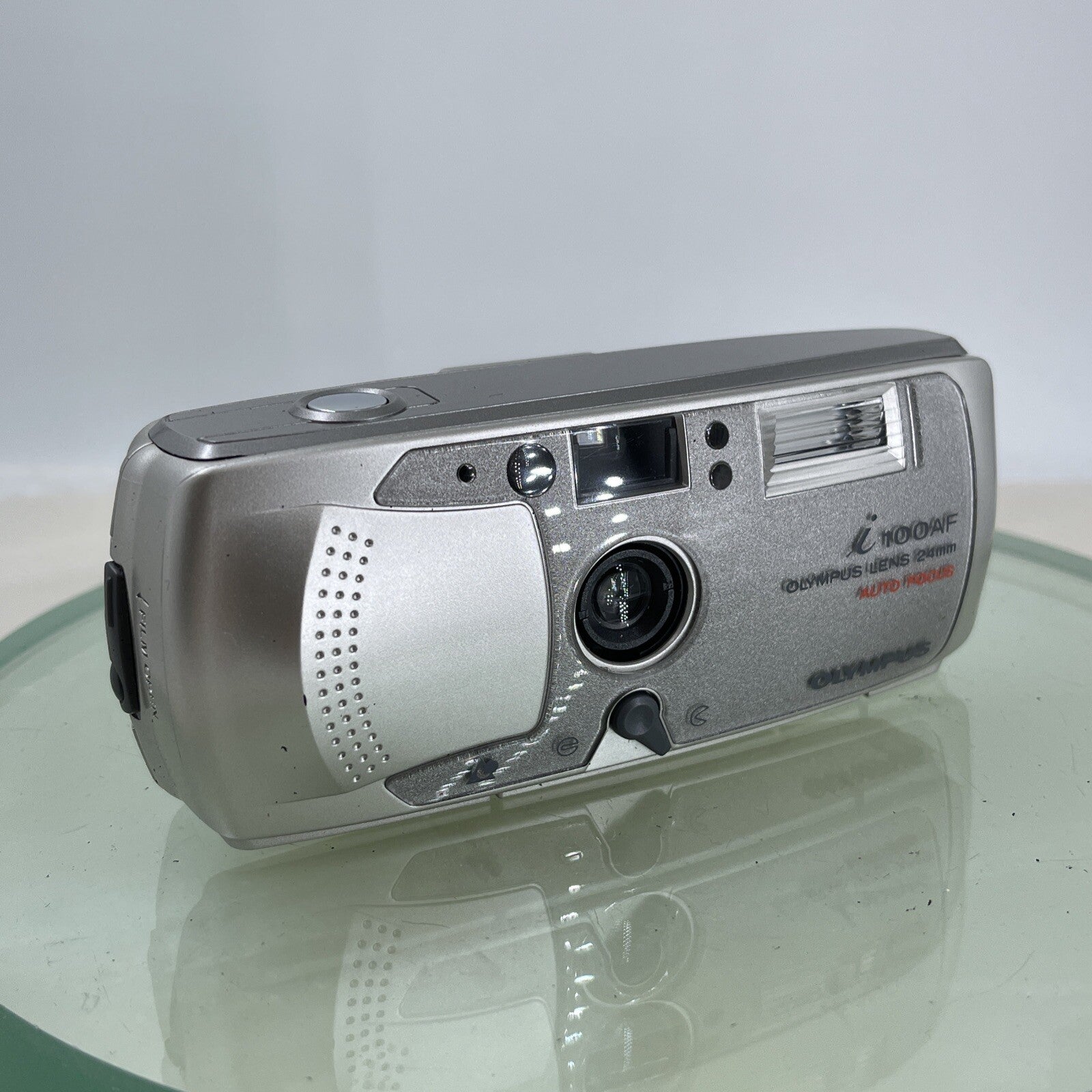 Vintage 35mm Film Olympus i100AF 24mm Lens Camera #5751