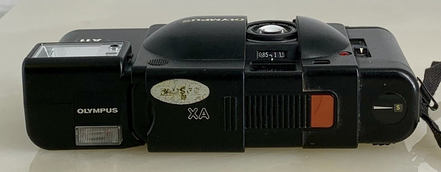 TESTED + OUTSTANDING + Olympus XA 35mm Compact Rangefinder Film Camera+ A11#636