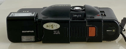TESTED + OUTSTANDING + Olympus XA 35mm Compact Rangefinder Film Camera+ A11#636