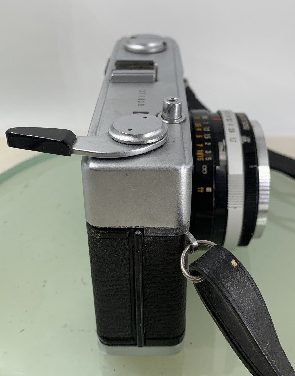 Olympus 35 SP FILM CAMERA EXCELLENT CONDITION BLACK G.ZUIKO 42MM LENS TESTED-2167