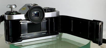 Canon AE-1 Program 35mm SLR Film Manual Camera + Canon 50mm F/1.8 FD Lens +# 1447