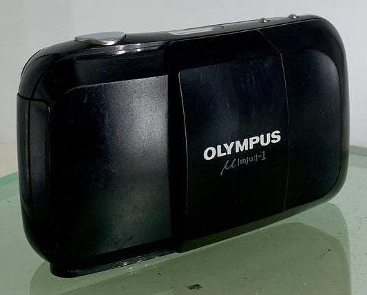 Olympus MJU-1 Compact Camera Analog AF Lens 35mm 1:3.5 Point & Shoot TESTED #3240
